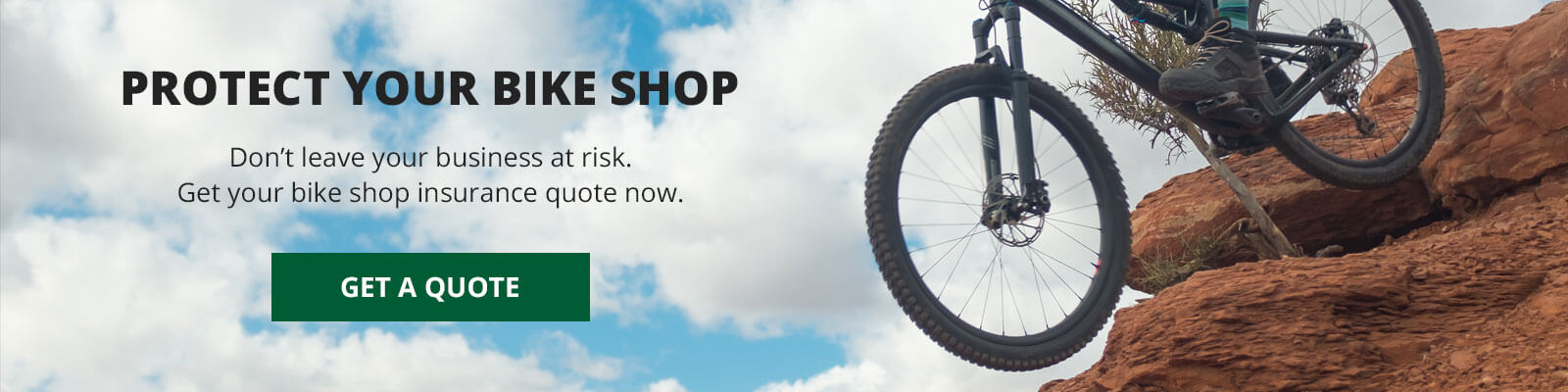 Bike Shop Insurance CTA